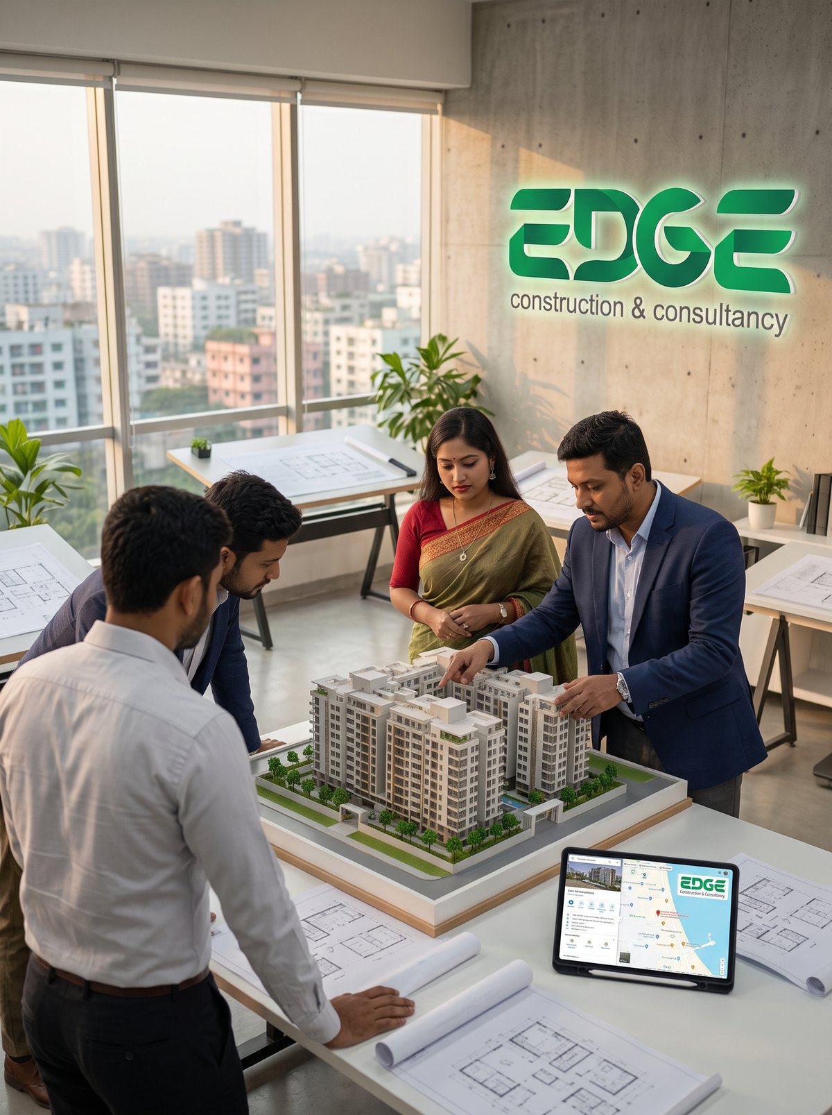 The Edge team at work